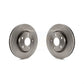 Front Disc Brake Rotors Pair For 2008-2009 Pontiac G8 Base K8-100110