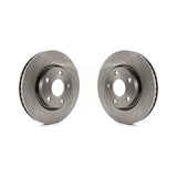 Front Disc Brake Rotors Pair For 2008-2009 Pontiac G8 Base K8-100110