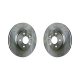 Front Disc Brake Rotors Pair For Chevrolet Cruze Sonic Limited Volt Bolt EV EUV K8-100115