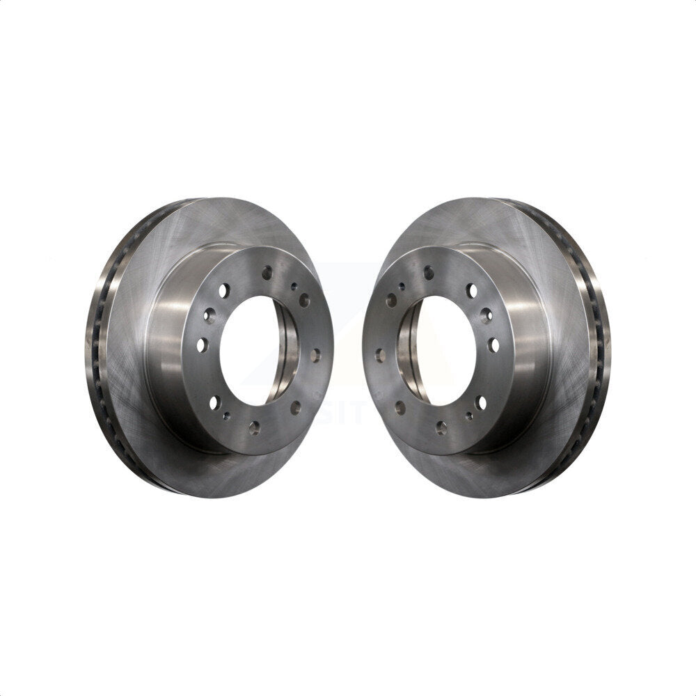 Front Disc Brake Rotors Pair For Chevrolet Silverado 2500 HD GMC Sierra 1500 3500 Suburban K8-100118