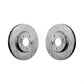 Front Disc Brake Rotors Pair For Chevrolet Equinox Malibu Cruze Buick GMC Terrain Verano Volt LaCrosse Regal Sportback TourX Orlando Encore GX Trailblazer K8-100119