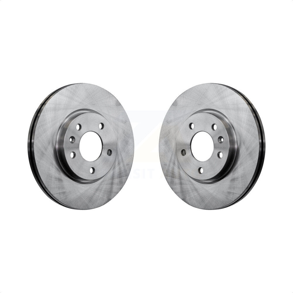 Front Disc Brake Rotors Pair For Chevrolet Equinox Malibu Cruze Buick GMC Terrain Verano Volt LaCrosse Regal Sportback TourX Orlando Encore GX Trailblazer K8-100119