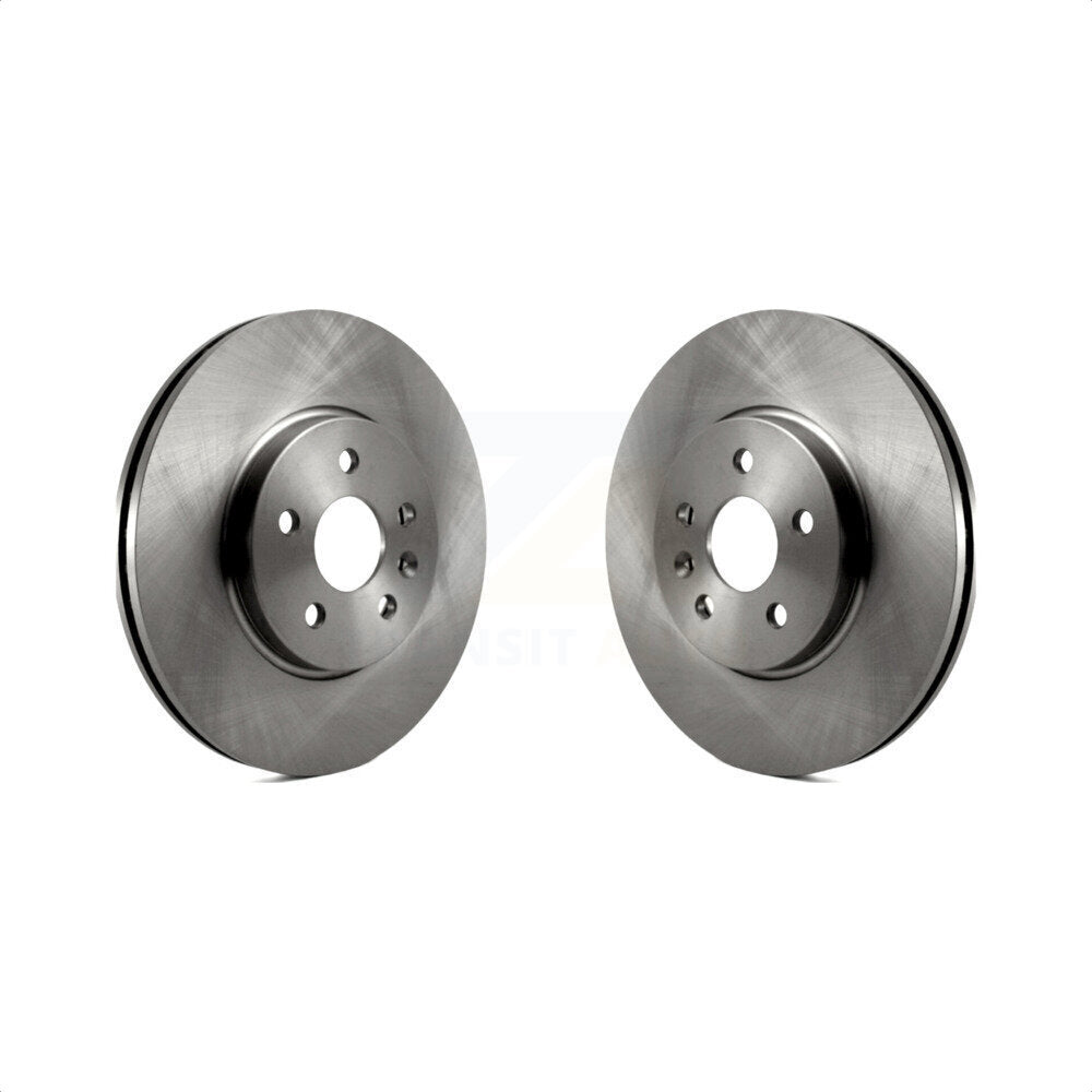 Front Disc Brake Rotors Pair For Chevrolet Buick Encore Trax Sonic K8-100120