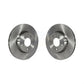 Front Disc Brake Rotors Pair For Cadillac ATS CT4 K8-100121