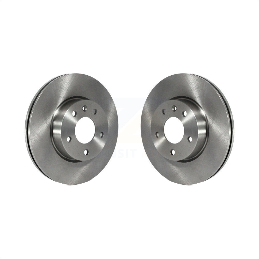 Front Disc Brake Rotors Pair For Cadillac ATS CT4 K8-100121