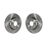 Front Disc Brake Rotors Pair For Cadillac ATS CT4 K8-100121