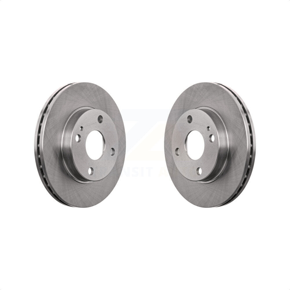 Front Disc Brake Rotors Pair For Mazda Protege Ford Escort Mercury Tracer Kia Rio Aspire 323 K8-100131