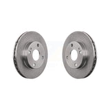 Front Disc Brake Rotors Pair For Mazda Protege Ford Escort Mercury Tracer Kia Rio Aspire 323 K8-100131