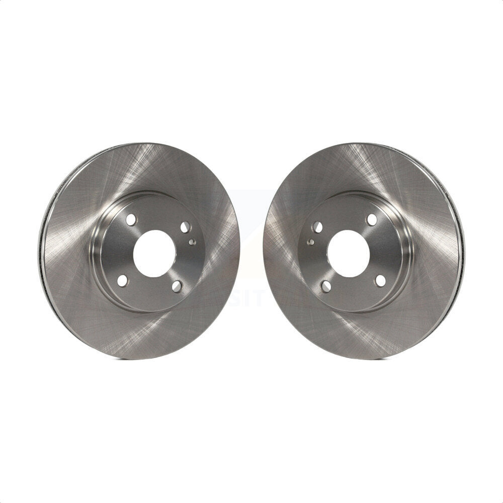 Front Disc Brake Rotors Pair For Ford Escort Mazda Protege Mercury Tracer MX-3 K8-100132