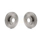 Front Disc Brake Rotors Pair For Ford Focus K8-100152