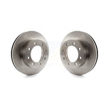 Front Disc Brake Rotors Pair For Ford F-250 Super Duty F-350 E-550 F-450 F-550 Econoline K8-100154