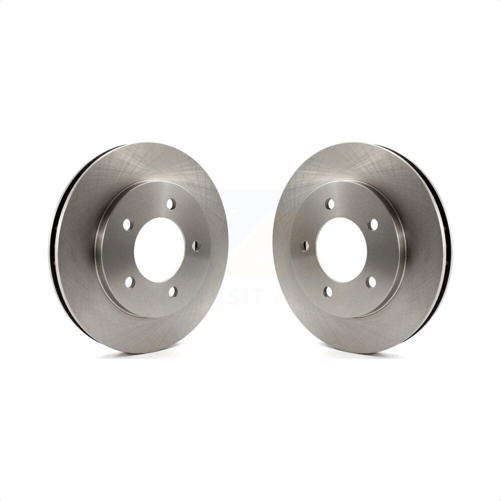 Front Disc Brake Rotors Pair For Ford Expedition Lincoln Navigator 4WD K8-100155