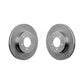 Front Disc Brake Rotors Pair For Ford Explorer Mercury Mountaineer K8-100156