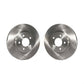 Front Disc Brake Rotors Pair For Ford Crown Victoria Mercury Grand Marquis Lincoln Town Car Mustang Marauder K8-100160