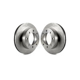 Front Disc Brake Rotors Pair For Ford F-250 Super Duty F-350 F-450 K8-100166