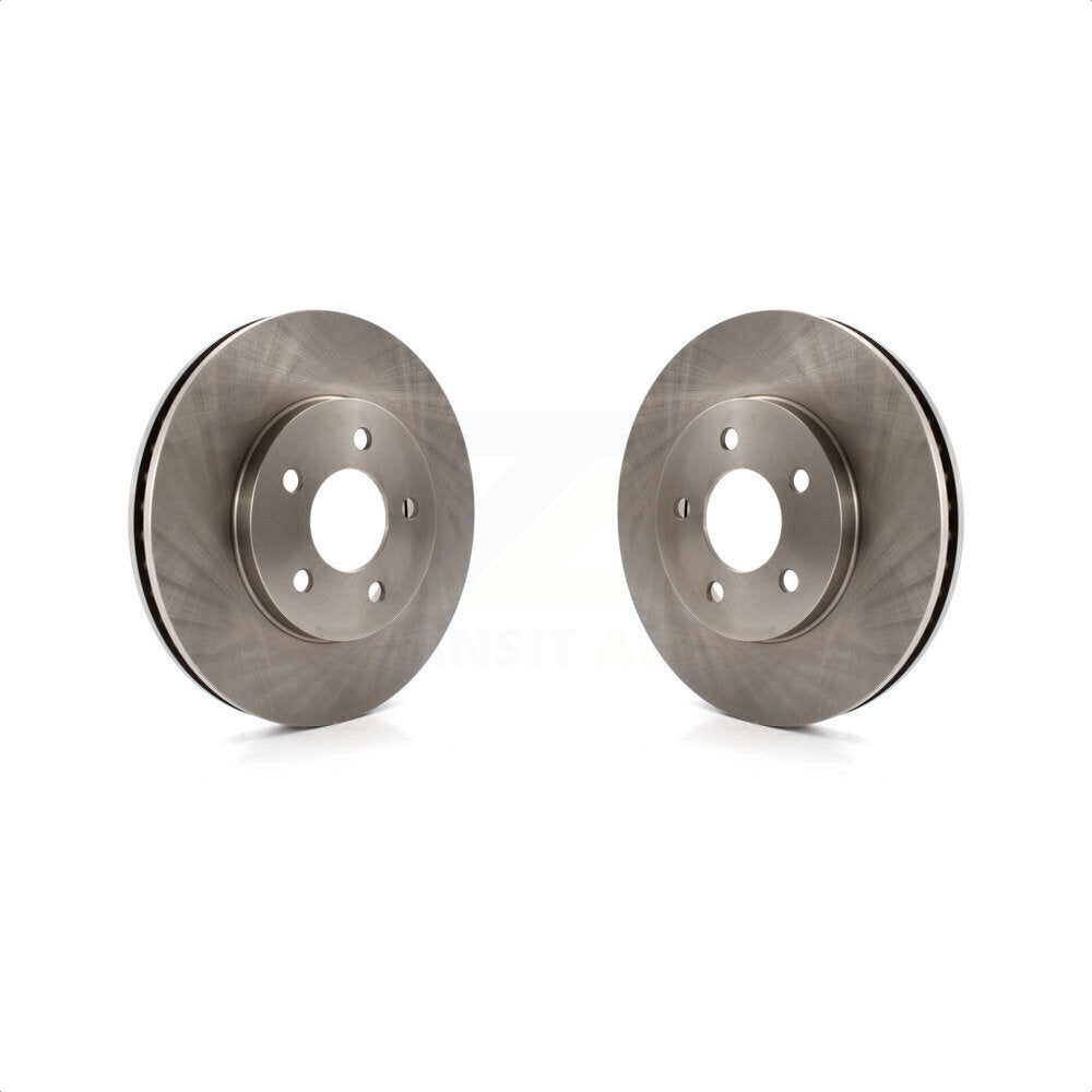 Front Disc Brake Rotors Pair For 2005-2010 Ford Mustang Base K8-100169