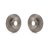 Front Disc Brake Rotors Pair For 2005-2010 Ford Mustang Base K8-100169
