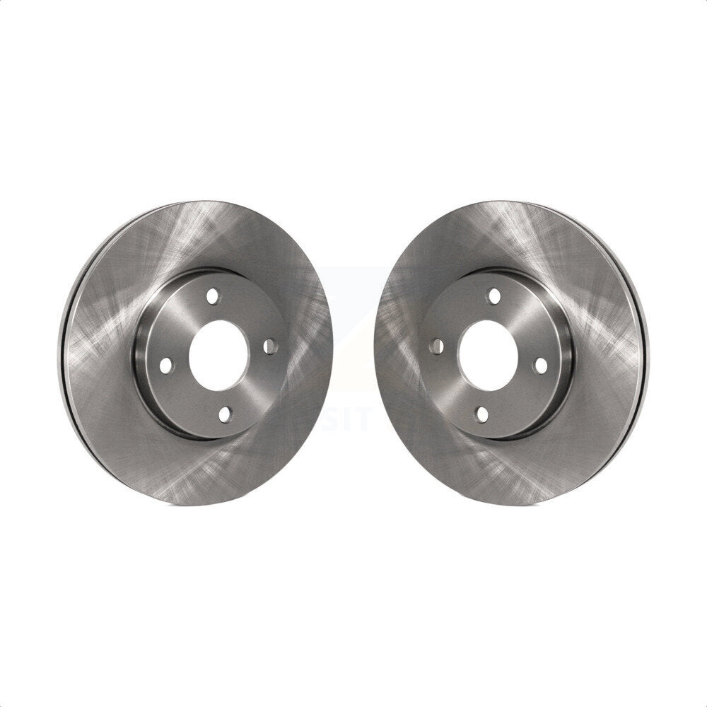 Front Disc Brake Rotors Pair For 2005-2007 Ford Focus K8-100170