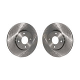 Front Disc Brake Rotors Pair For 2005-2007 Ford Focus K8-100170