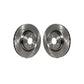 Front Disc Brake Rotors Pair For Ford Mustang K8-100175