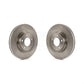Front Disc Brake Rotors Pair For Ford Edge Lincoln MKX K8-100177