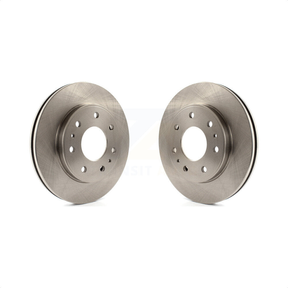 Front Disc Brake Rotors Pair For 2009 Ford F-150 With 7 Lug Wheels K8-100182