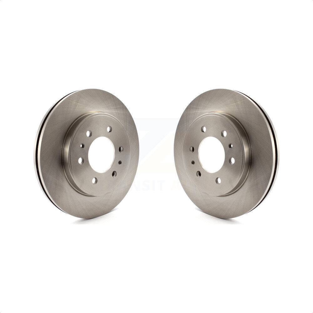 Front Disc Brake Rotors Pair For 2009 Ford F-150 With 6 Lug Wheels K8-100183