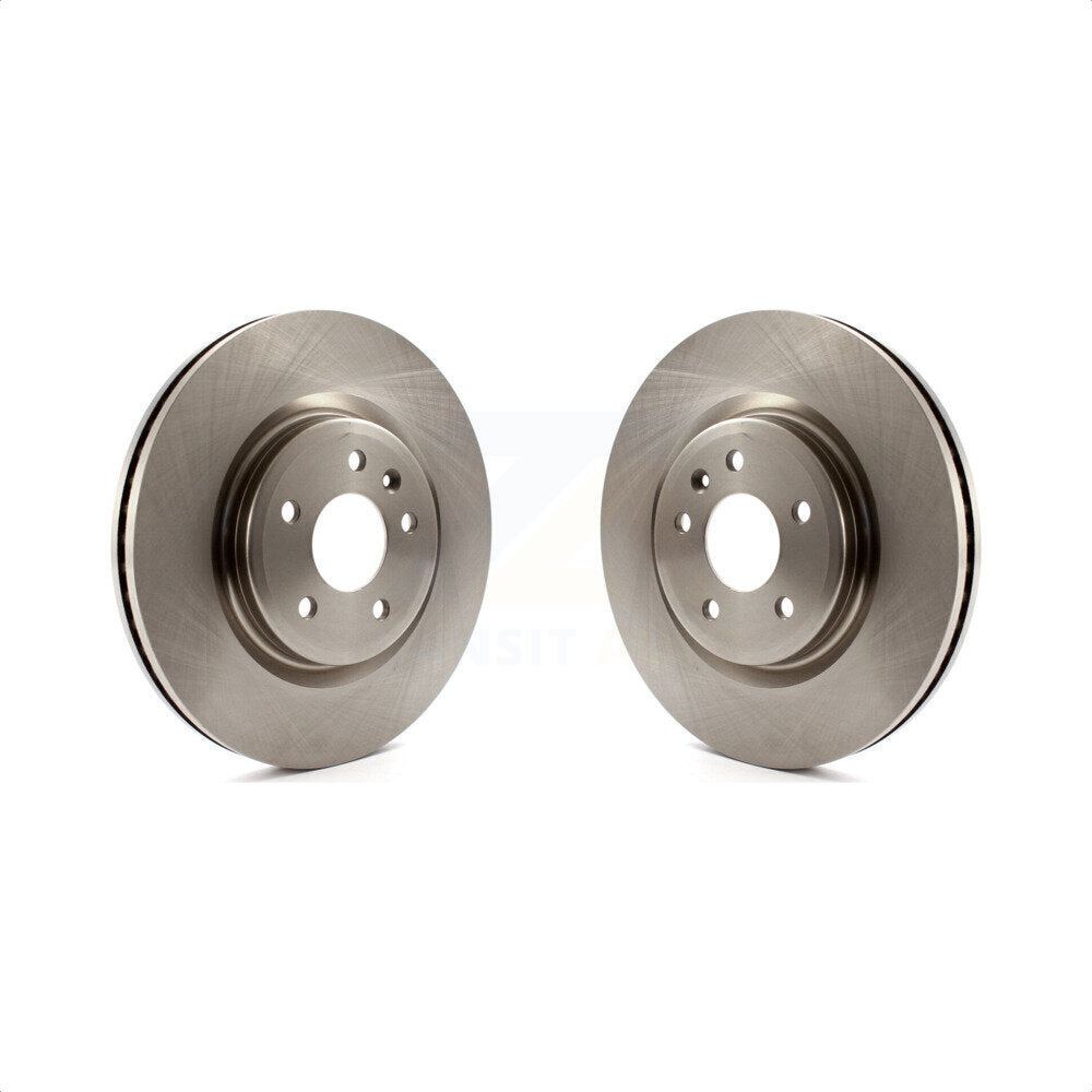 Front Disc Brake Rotors Pair For Ford Explorer Taurus Flex Lincoln MKS MKT K8-100184