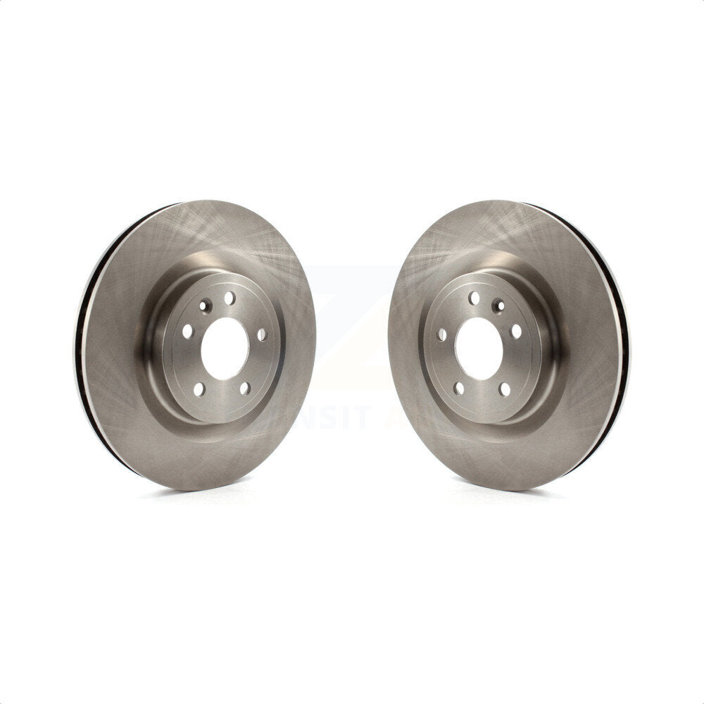 Front Disc Brake Rotors Pair For Ford Mustang K8-100187