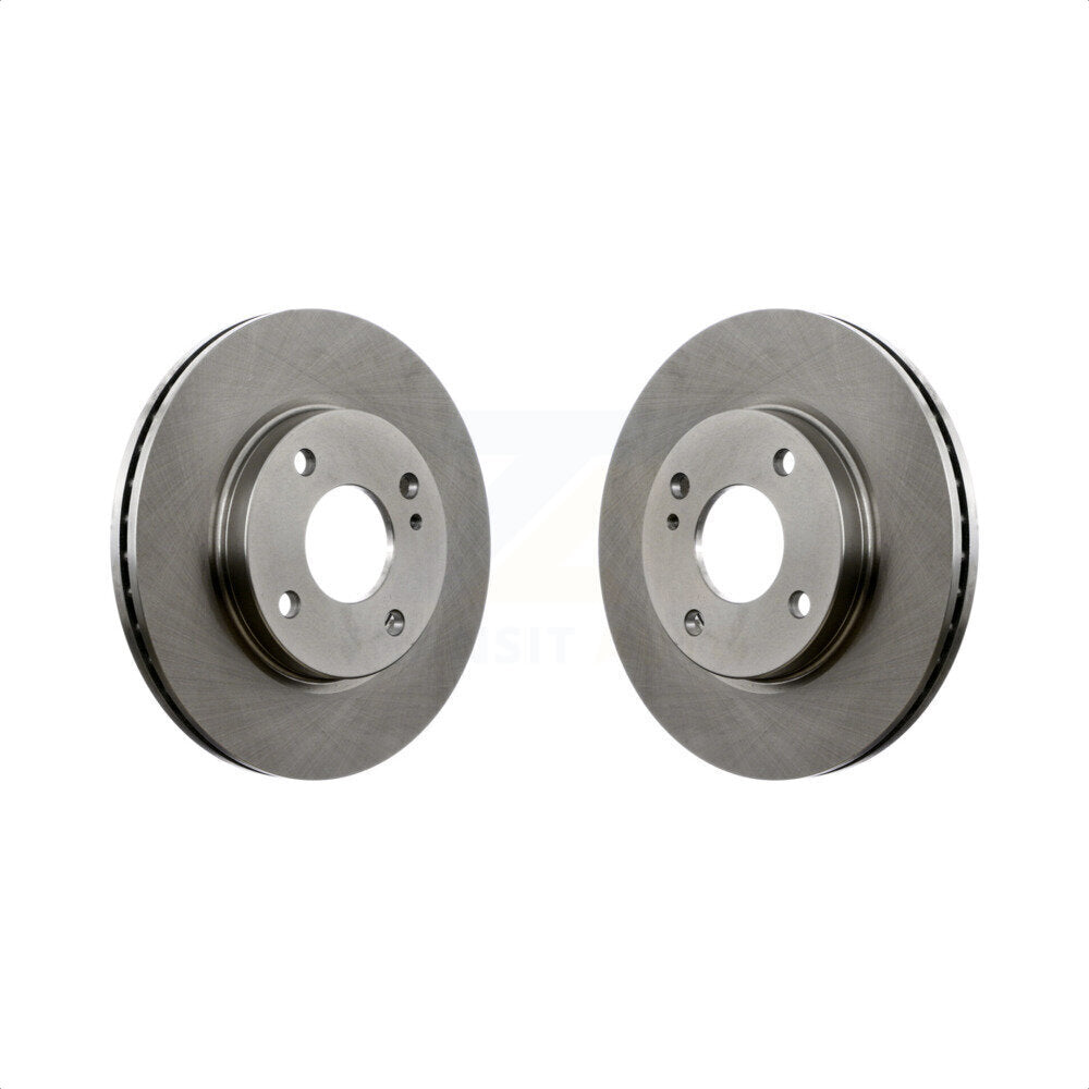 Front Disc Brake Rotors Pair For Ford Fiesta K8-100188