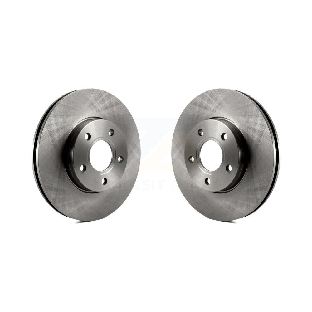 Front Disc Brake Rotors Pair For Ford Focus C-Max K8-100189