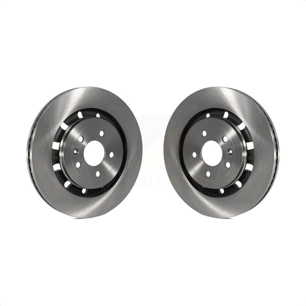Front Disc Brake Rotors Pair For Ford Explorer Taurus Flex Police Interceptor Utility Lincoln Sedan MKS MKT Special Service K8-100190