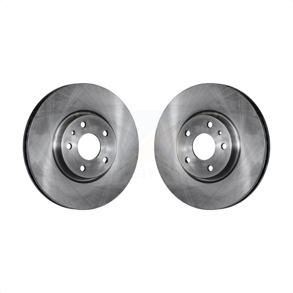 Front Disc Brake Rotors Pair For Ford Fusion Lincoln MKZ K8-100191