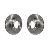Front Disc Brake Rotors Pair For Ford F-250 Super Duty F-350 F-450 K8-100193