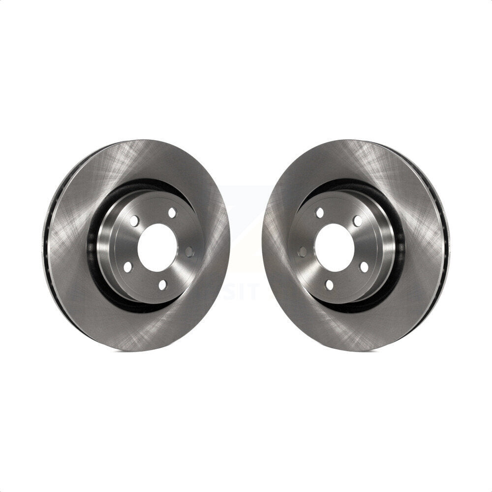 Front Disc Brake Rotors Pair For Ford Mustang K8-100195