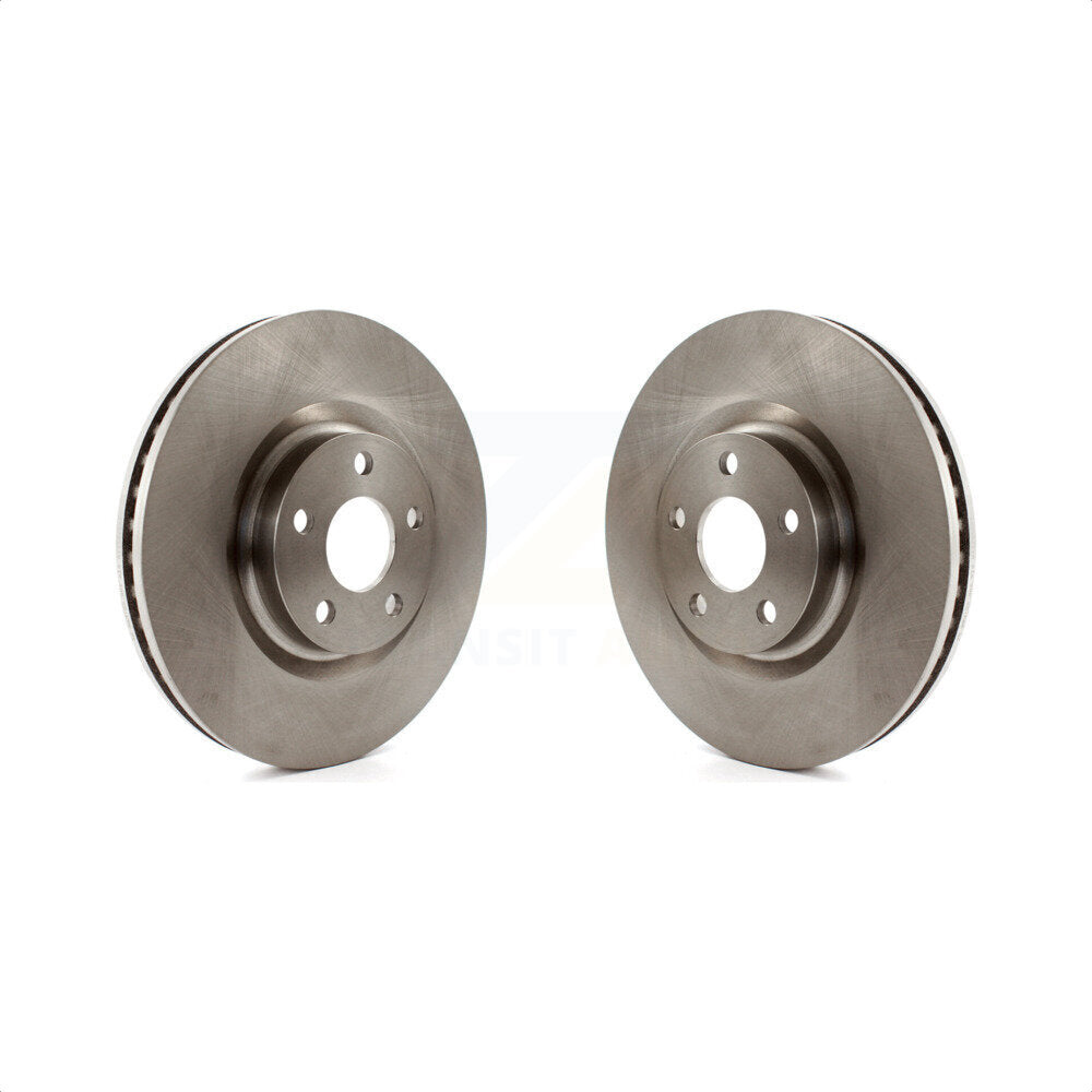 Front Disc Brake Rotors Pair For Ford Edge Lincoln Continental Police Responder Hybrid SSV Plug-In K8-100196