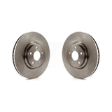 Front Disc Brake Rotors Pair For Ford Edge Lincoln Continental Police Responder Hybrid SSV Plug-In K8-100196
