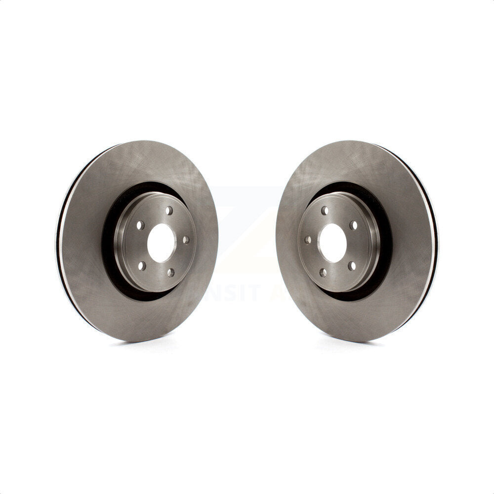 Front Disc Brake Rotors Pair For Ford Focus Lincoln MKC K8-100197