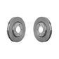Front Disc Brake Rotors Pair For Dodge Chrysler Town & Country Grand Caravan Voyager K8-100221