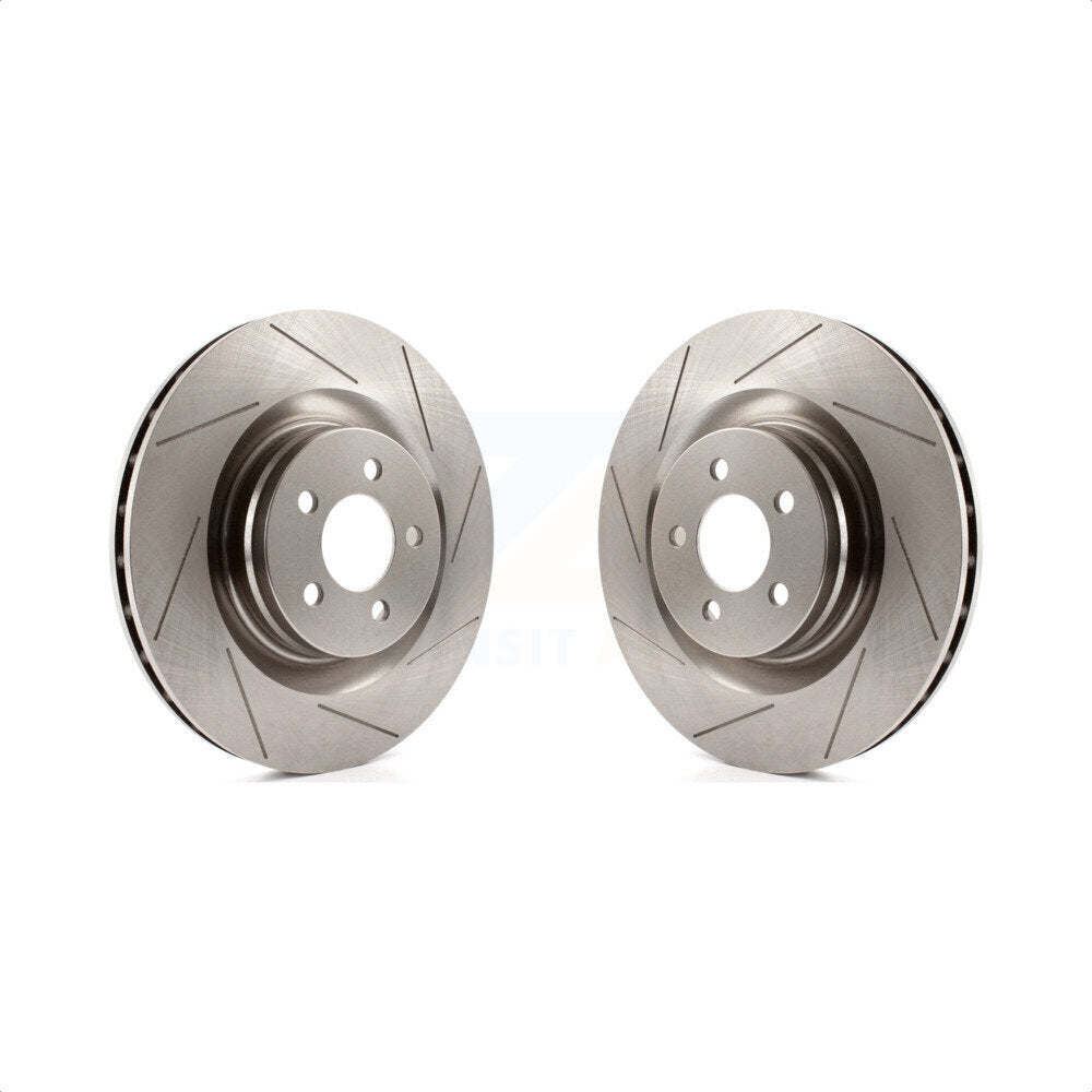 Front Disc Brake Rotors Pair For Dodge Charger Chrysler 300 Challenger Magnum K8-100234