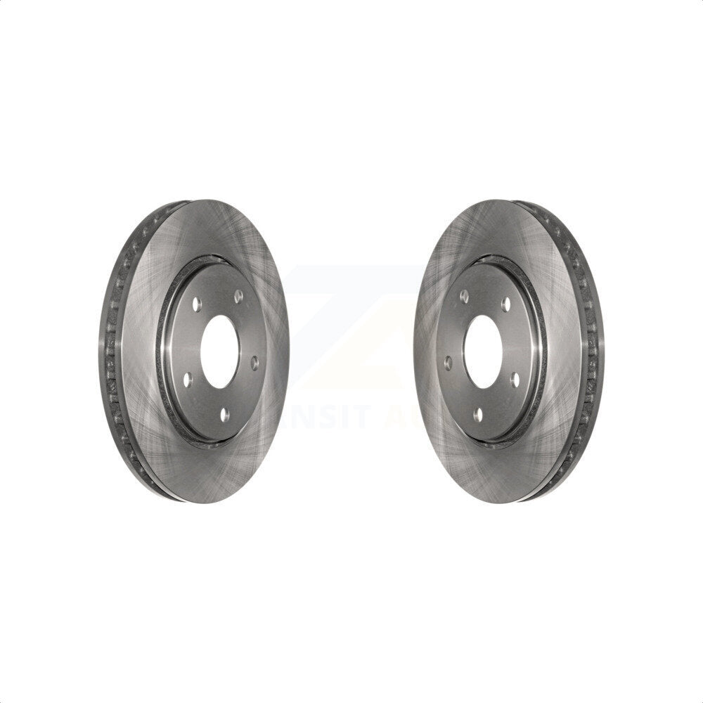 Front Disc Brake Rotors Pair For Dodge Grand Caravan Chrysler Town & Country Journey Volkswagen Routan Ram C/V K8-100241