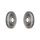Front Disc Brake Rotors Pair For Dodge Grand Caravan Chrysler Town & Country Journey Volkswagen Routan Ram C/V K8-100241