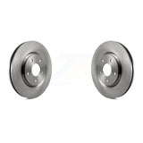 Front Disc Brake Rotors Pair For Dodge Grand Caravan Chrysler Journey Town & Country Pacifica Ram C/V Volkswagen Routan Voyager K8-100250