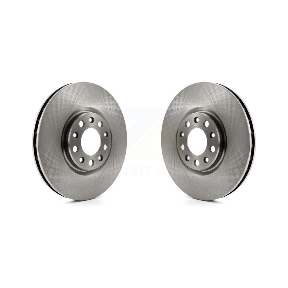 Front Disc Brake Rotors Pair For Jeep Renegade Compass Dodge Dart Chrysler 200 Fiat 500X K8-100251