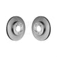 Front Disc Brake Rotors Pair For Honda CR-V Acura Integra Prelude Odyssey Legend TL RL Isuzu Oasis K8-100256