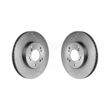 Front Disc Brake Rotors Pair For Honda CR-V Acura Integra Prelude Odyssey Legend TL RL Isuzu Oasis K8-100256