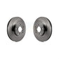 Front Disc Brake Rotors Pair For Subaru Legacy Impreza K8-100261