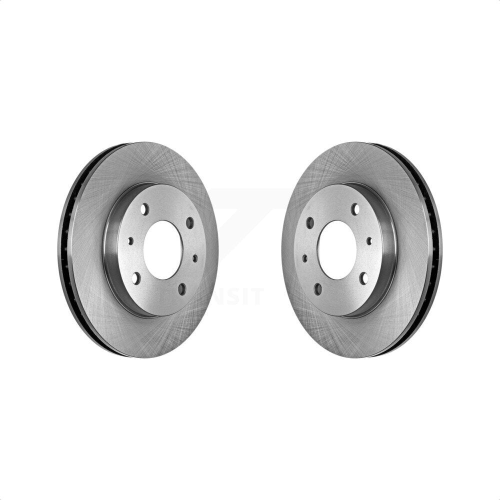 Front Disc Brake Rotors Pair For Mitsubishi Galant Eagle Summit Plymouth Colt Expo LRV Sigma Vista 2000 GTX K8-100266