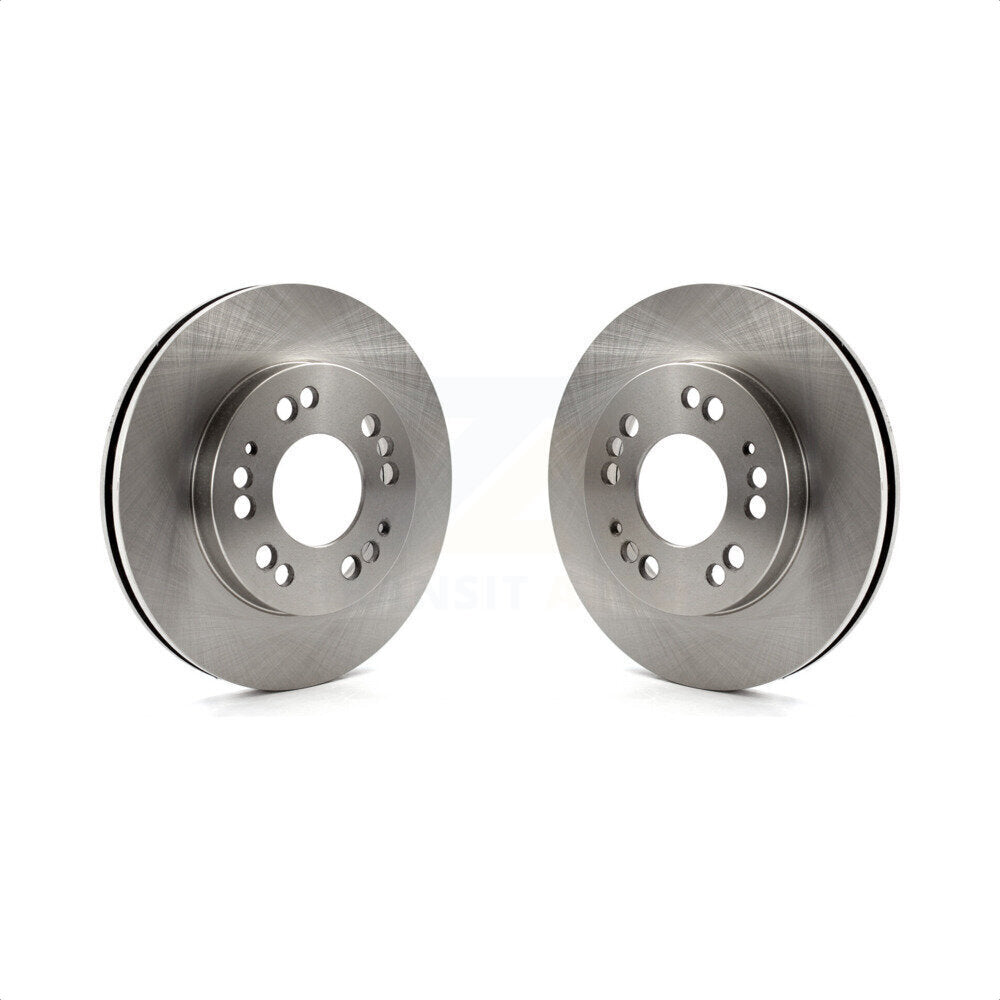 Front Disc Brake Rotors Pair For Chrysler Sebring Dodge Stratus Mitsubishi Eclipse Galant Eagle Talon Avenger Plymouth Laser K8-100271
