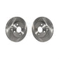 Front Disc Brake Rotors Pair For Toyota Tercel Paseo K8-100272